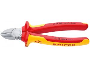 Knipex Изолирани клещи странични резачки 180 мм